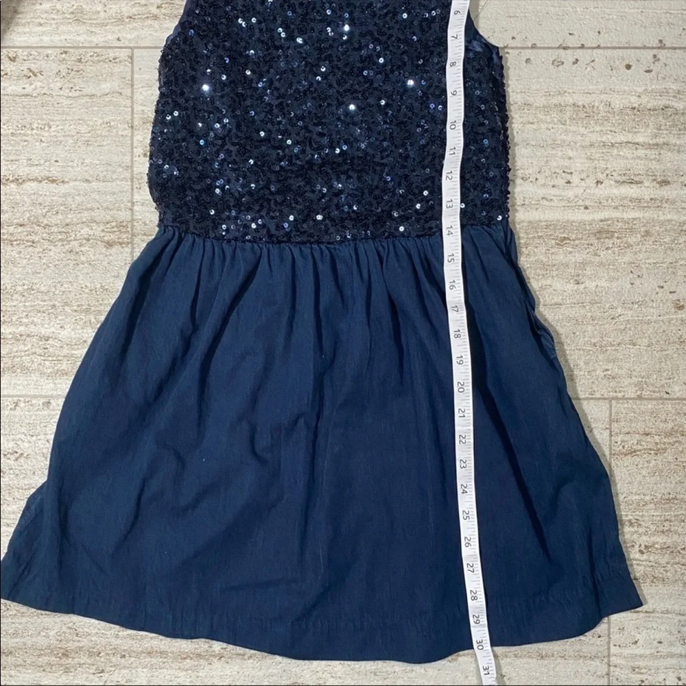GAP sequins chambray dress. Size‎ 10